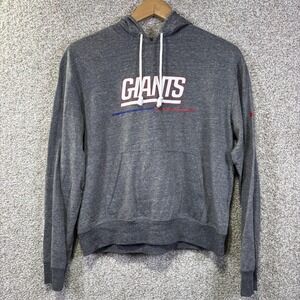 New York Giants Sweatshirt Womens Medium Gray NFL Football Nike Hoodie Pullover